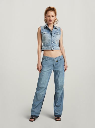 Pantalones Y2K Denim Mix